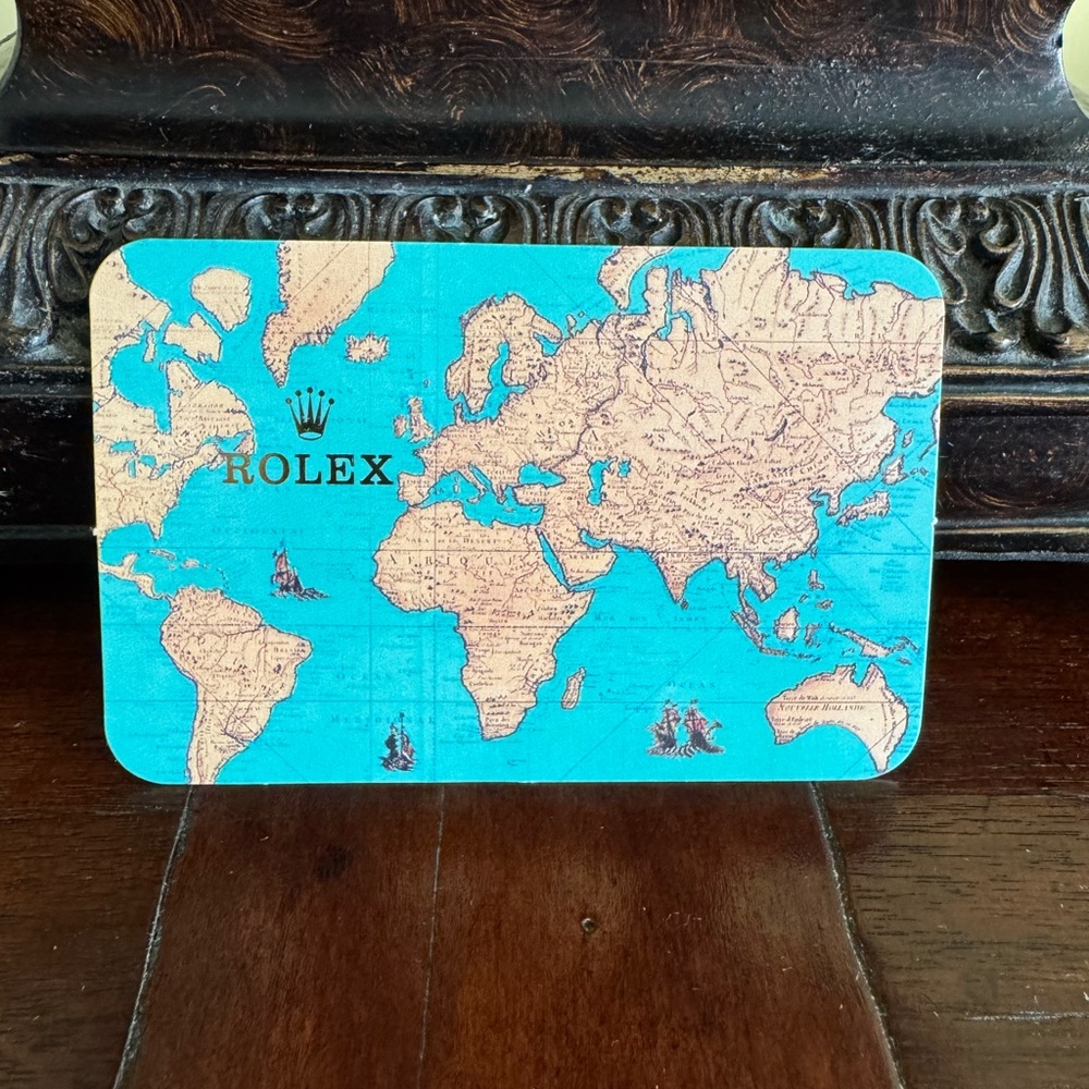 2000 - 2001 Rolex card